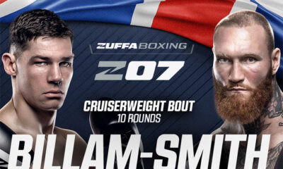 Chris Billam-Smith will face Ryan Rozicki at Zuffa Boxing's inaugural UK gala on June 6 in Bournemouth Photo: Zuffa Boxing