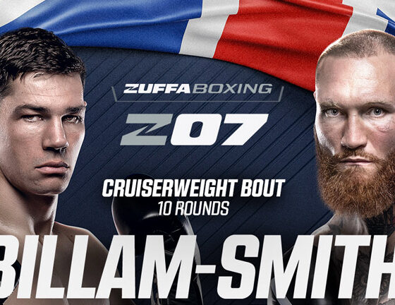 Chris Billam-Smith will face Ryan Rozicki at Zuffa Boxing's inaugural UK gala on June 6 in Bournemouth Photo: Zuffa Boxing