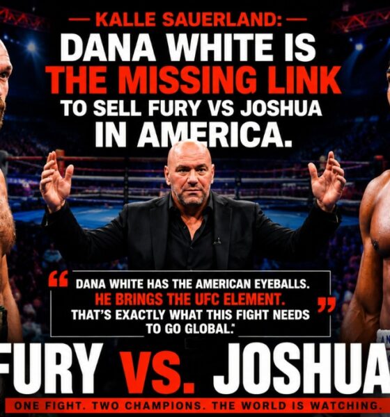 Image: Kalle Sauerland: Dana White Needed To Sell Fury vs Joshua To US Casuals