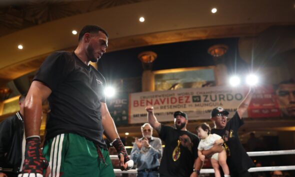 Image: David Benavidez Nears Free Agency, Says Sean Zittel