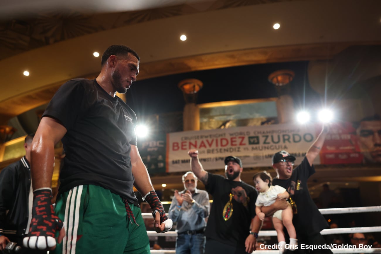 Image: David Benavidez Nears Free Agency, Says Sean Zittel