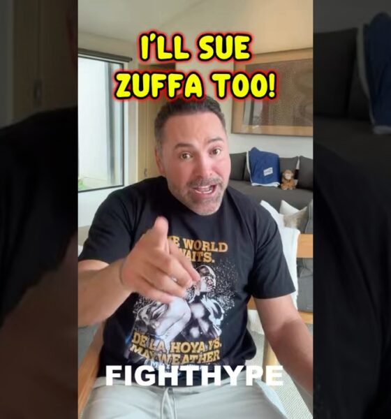 De La Hoya THREATENS TO SUE Dana White’s Zuffa Boxing 😱 EMERGENCY Clap Back!