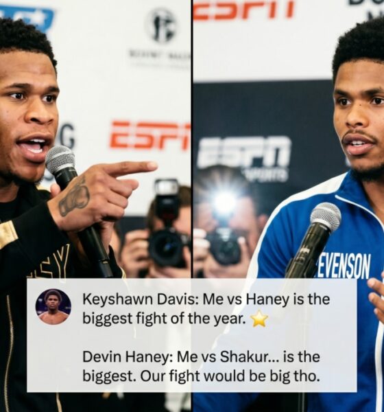 Image: Devin Haney Revives Shakur Stevenson Fight Talk With Response To Keyshawn Davis