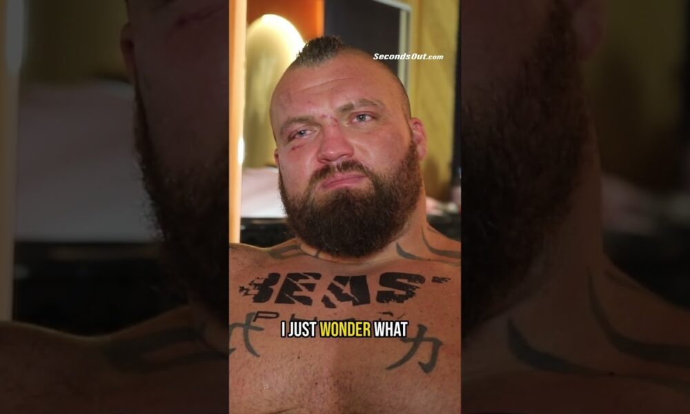 EMOTIONAL Eddie Hall after Tommy Fury LOSS: 'I MISS PA...'
