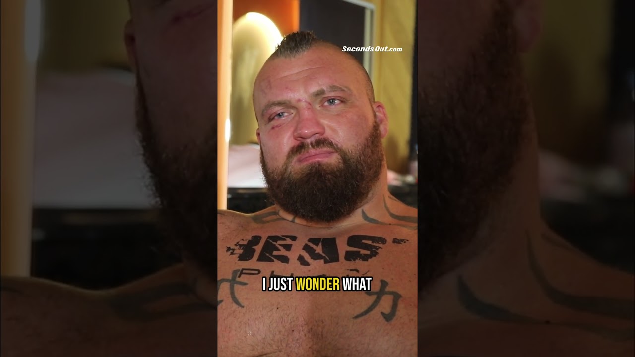 EMOTIONAL Eddie Hall after Tommy Fury LOSS: 'I MISS PA...'