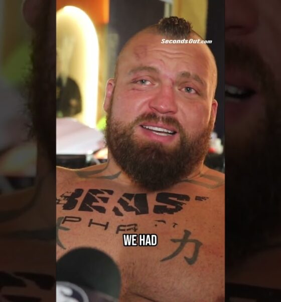 Eddie Hall FIRST WORDS after Tommy Fury DEFEAT