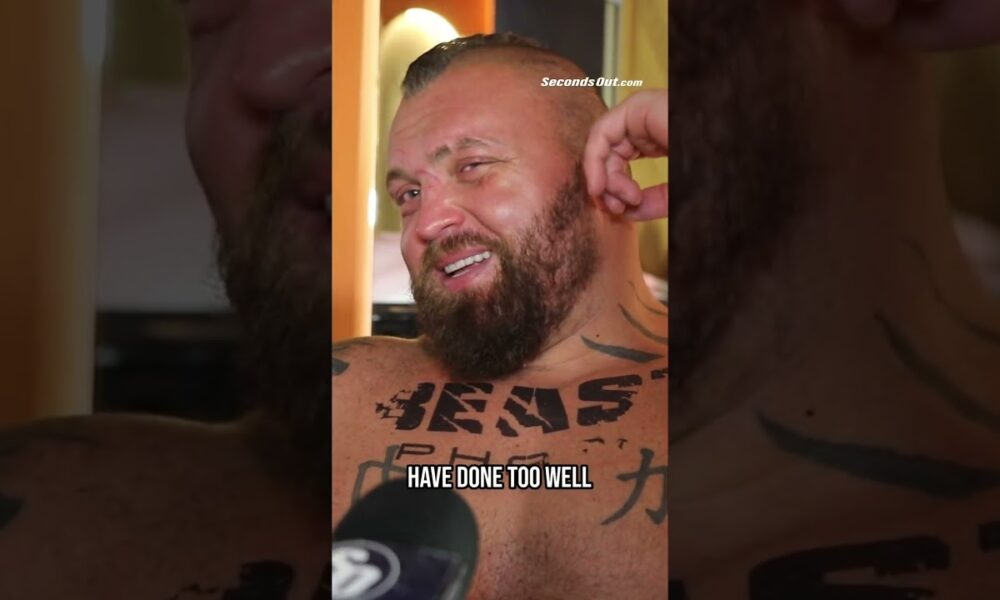 Eddie Hall IMPRESSED by Tommy Fury after LOSS #shorts