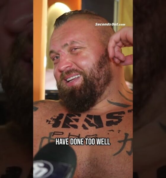 Eddie Hall IMPRESSED by Tommy Fury after LOSS #shorts