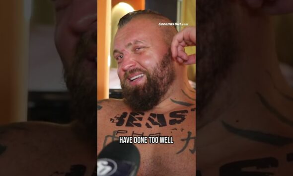 Eddie Hall IMPRESSED by Tommy Fury after LOSS #shorts