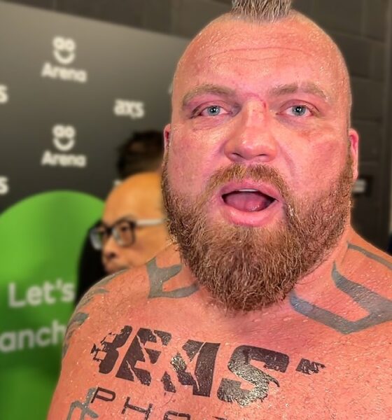 Eddie Hall INSTANT REACTION to Tommy Fury LOSS!