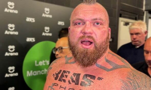 Eddie Hall INSTANT REACTION to Tommy Fury LOSS!