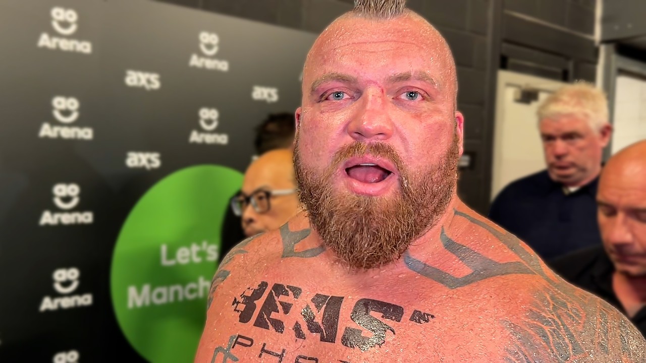 Eddie Hall INSTANT REACTION to Tommy Fury LOSS!