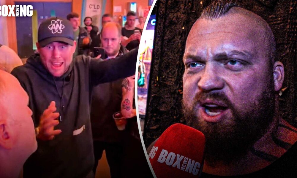 Eddie Hall REACTS To Darren Till Gatecrashing Tommy Fury Fight Week, OPEN To Fight Next