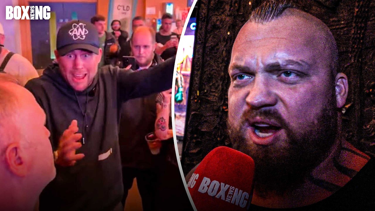 Eddie Hall REACTS To Darren Till Gatecrashing Tommy Fury Fight Week, OPEN To Fight Next