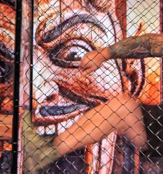 💥 Eddie Hall TRIES TO BREAK Through Cage At Explosive Face-Off With Tommy Fury!
