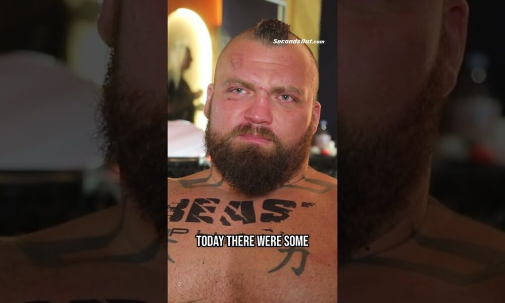 Eddie Hall is ALWAYS RESPECTFUL