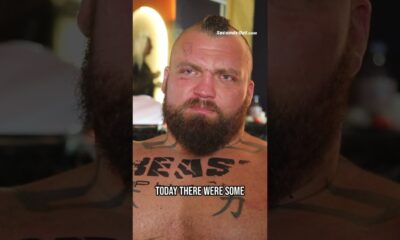 Eddie Hall is ALWAYS RESPECTFUL