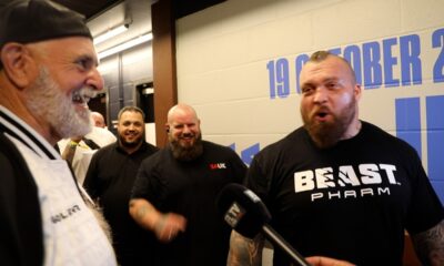 Eddie Hall to John Fury - 'I'M SCARED OF YOU!!' AFTER Tommy Fury fight