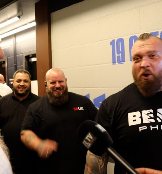 Eddie Hall to John Fury - 'I'M SCARED OF YOU!!' AFTER Tommy Fury fight
