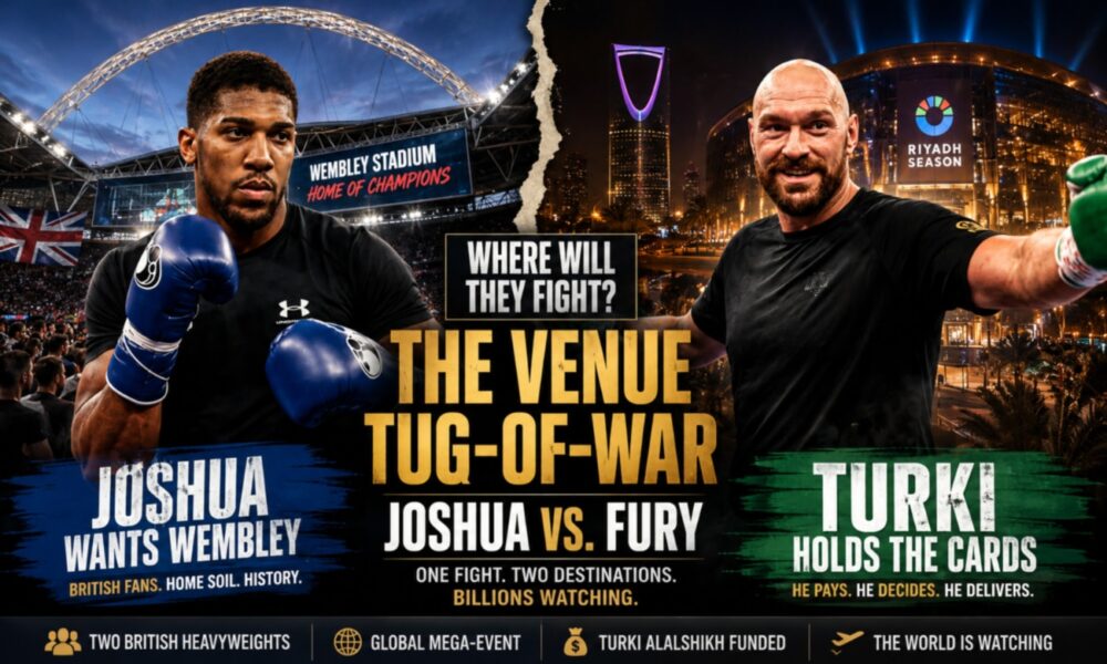 Image: Eddie Hearn Opens Door To Anthony Joshua-Tyson Fury Fight Outside UK