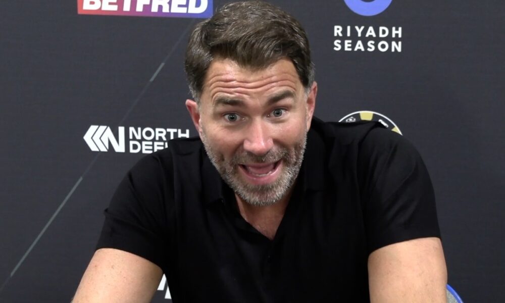 "F*****G AWFUL!" Eddie Hearn ROASTS Dana White, Details Tyson Fury Next Fight & Ben Shalom Call