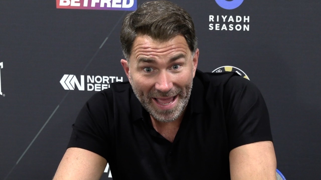 "F*****G AWFUL!" Eddie Hearn ROASTS Dana White, Details Tyson Fury Next Fight & Ben Shalom Call