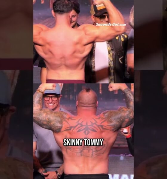 😂 Face-Off? More Like A Flex-Off! | Tommy Fury vs Eddie Hall