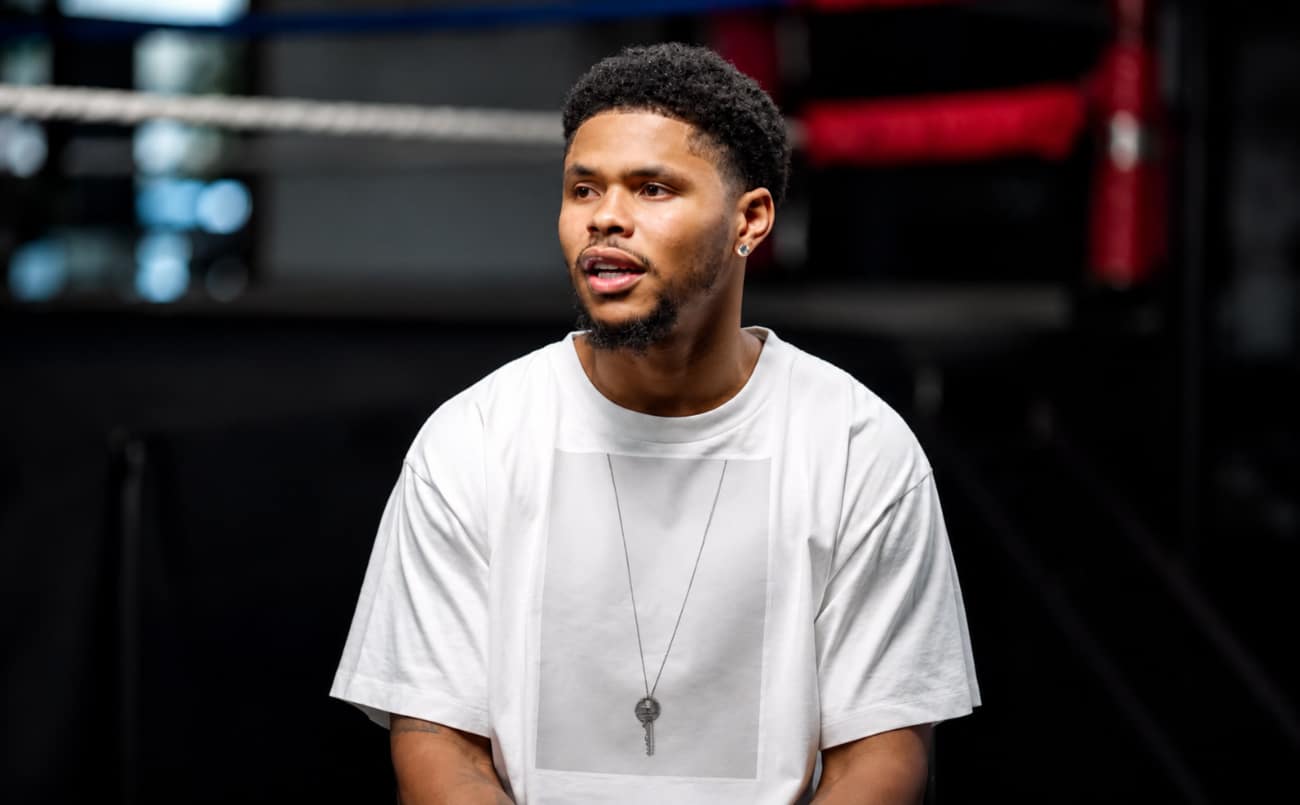 Image: Shakur Stevenson: 'Floyd broke ain't like everybody else broke'