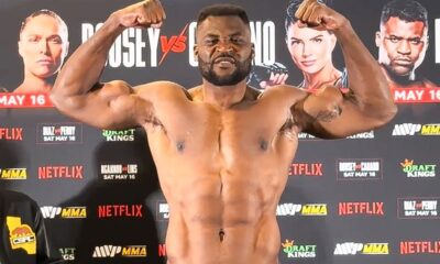 Francis Ngannou vs Philipe Lins WEIGH-IN