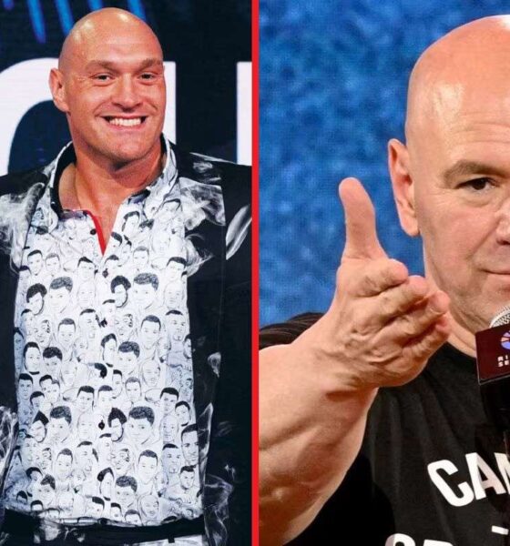 Frank Warren reacts after Tyson Fury teases ‘big announcement’ with Dana White