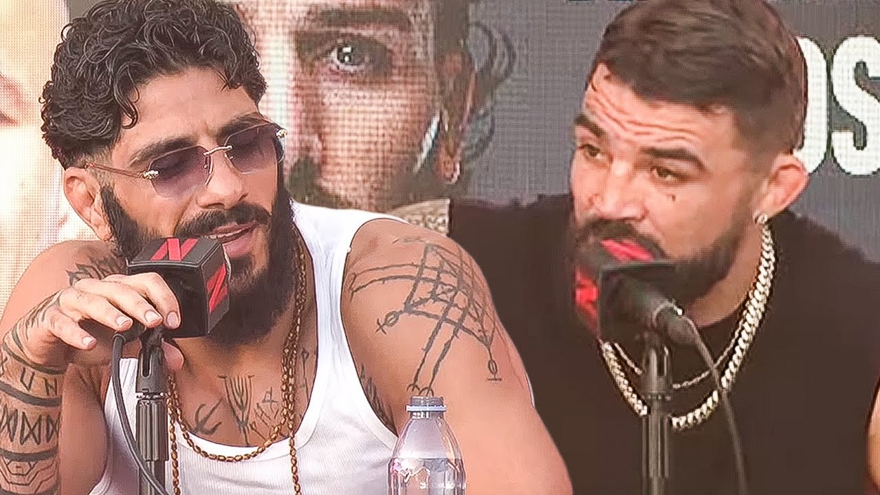 HEATED ARGUMENT ERUPTS at Rousey vs Carano Press Conference — Mike Perry GOES AT IT with Namo Fazil