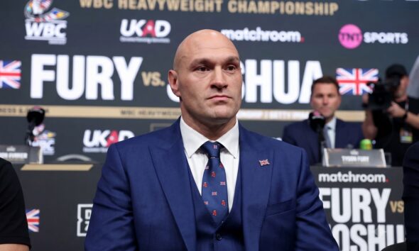 Image: Hearn Questions Tyson Fury's Confidence after Demand for Another Warm-Up