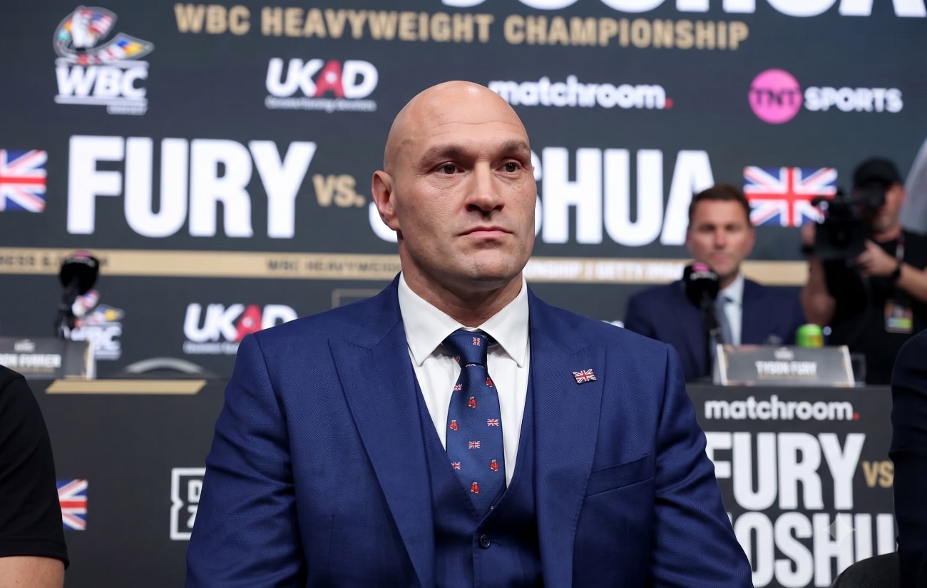 Image: Hearn Questions Tyson Fury's Confidence after Demand for Another Warm-Up