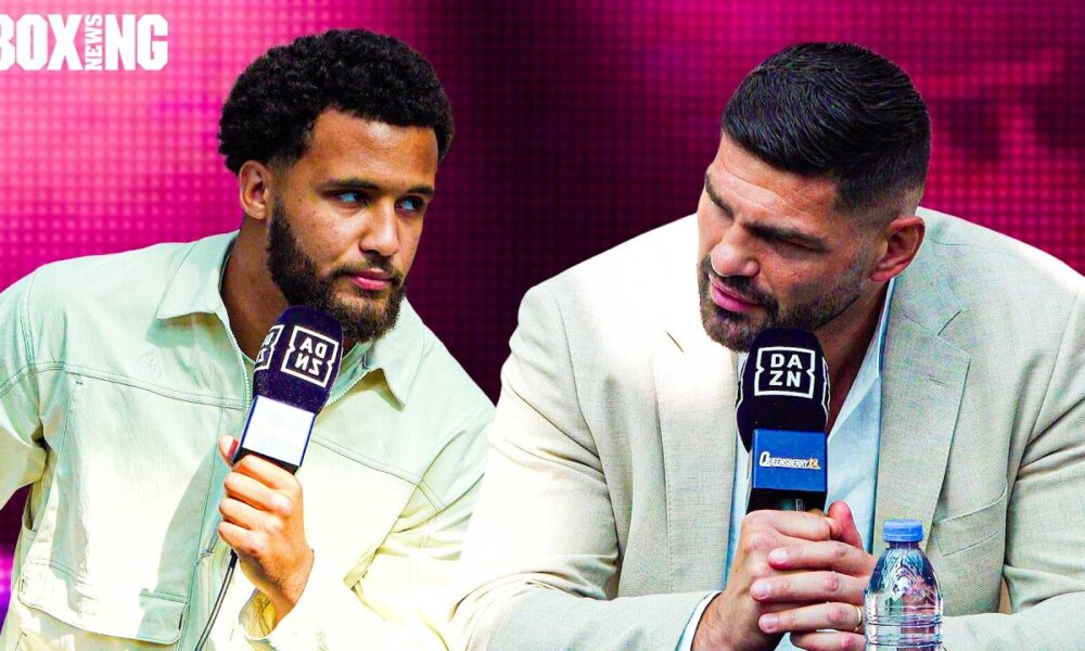 "I DON'T RESPECT YOU..SHOULD FIRE YOUR TEAM" Moses Itauma and Filip Hrgovic HEATED Press Conference