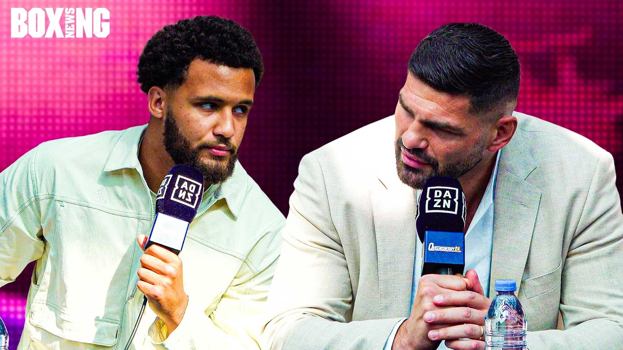 "I DON'T RESPECT YOU..SHOULD FIRE YOUR TEAM" Moses Itauma and Filip Hrgovic HEATED Press Conference