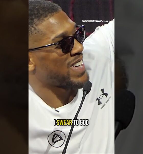 "IF I CATCH YOU..." 👀🥊  Anthony Joshua vs Kristian Prenga