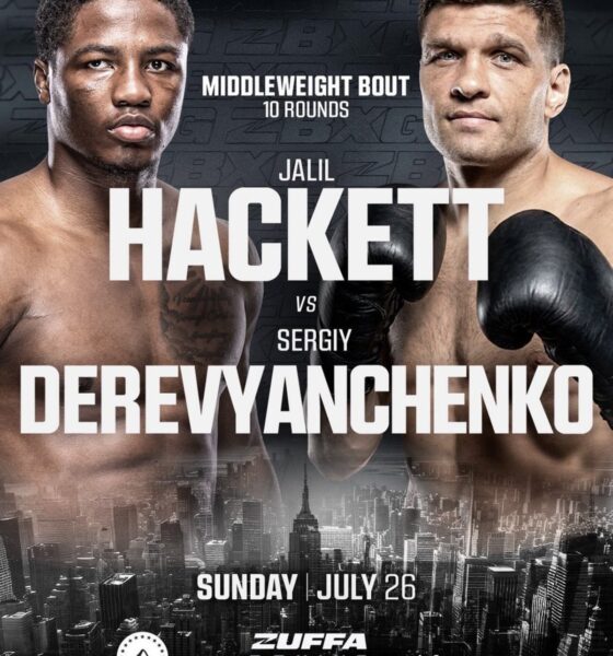 Image: Jalil Hackett Takes On Former Title Challenger Derevyanchenko In Biggest Fight Yet