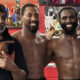 Ennis sparring with Andrade. Photo: YSM Sports Media