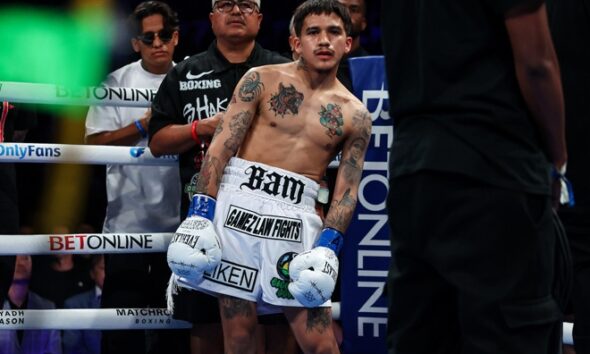 Jesse Rodriguez stopped the fight in the third round. Photo source: Match hall
