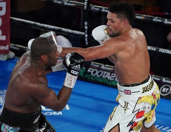 Joyce knocked out Dubois in 2020. Photo: Queensberry Promotions