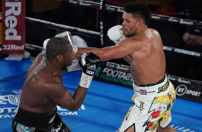 Joyce knocked out Dubois in 2020. Photo: Queensberry Promotions
