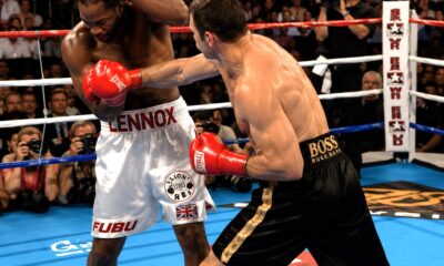 Image: June 21, 2003: Lennox Lewis Ends Career With Controversial TKO Win Over Vitali Klitschko