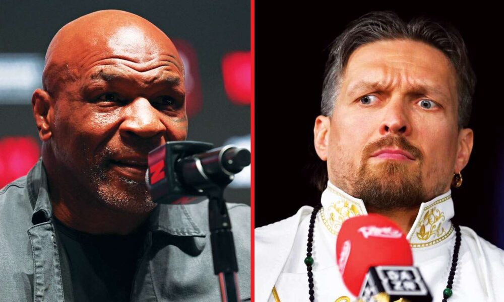 Mike Tyson tells Oleksandr Usyk to face one man next: “We’re waiting for you”