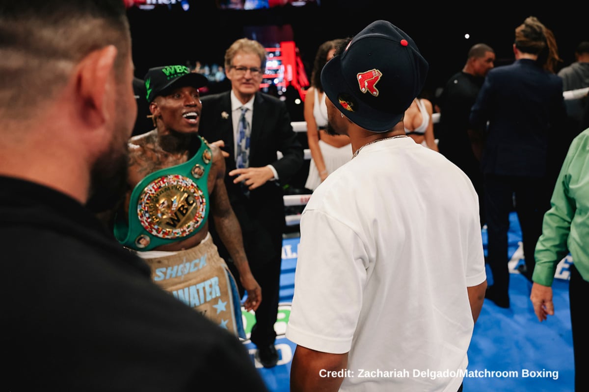 Image: O'Shaquie Foster Says Shakur Stevenson Feels "The Throne Shaking"