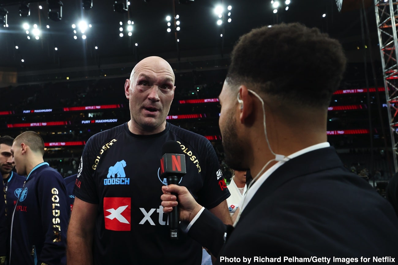 Image: Peter Fury Says Tyson Needs Someone Who Can Hit Back Before Joshua