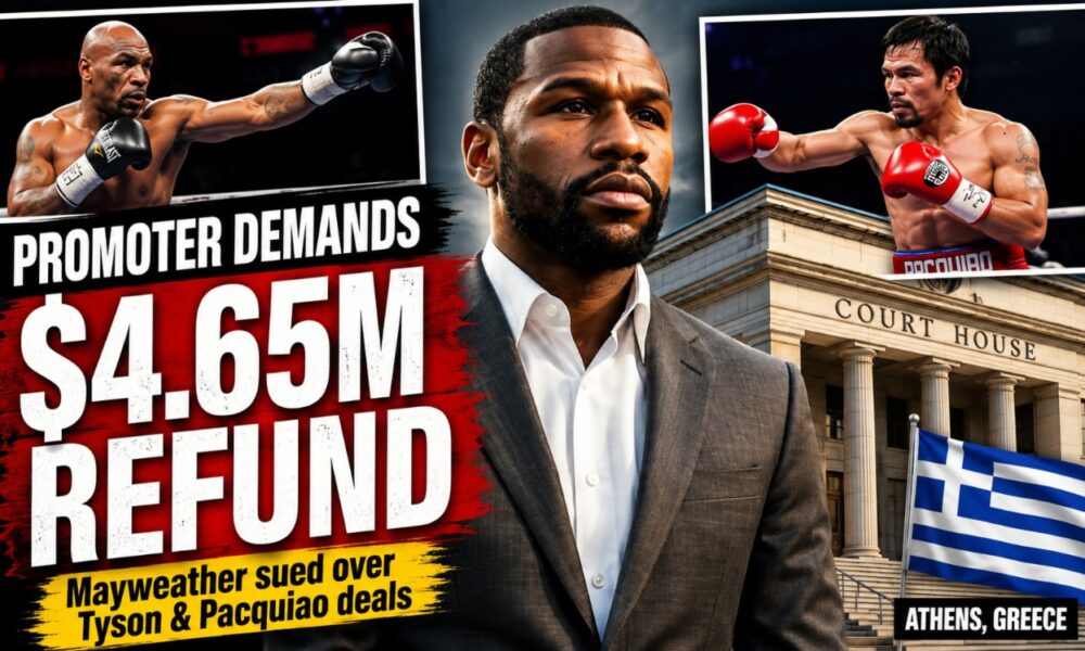 Image: Promoter Demands $4.65M Refund From Floyd Mayweather For Scrapped Tyson And Pacquiao Exhibitions