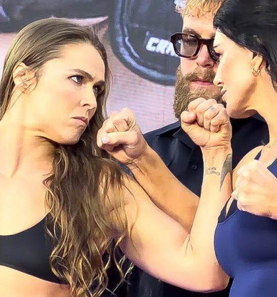 Ronda Rousey vs Gina Carano HEATED WEIGH-IN & FACE-OFF | Netflix