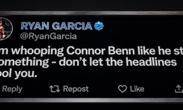 Image: Ryan Garcia And Conor Benn Exchange 'Steal' Threats Despite Fight Turmoil