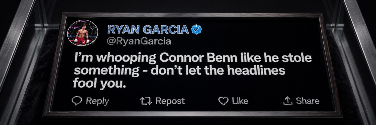 Image: Ryan Garcia And Conor Benn Exchange 'Steal' Threats Despite Fight Turmoil