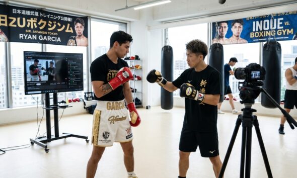 Image: Ryan Garcia Wants To Train With Naoya Inoue In Tokyo And Stream It